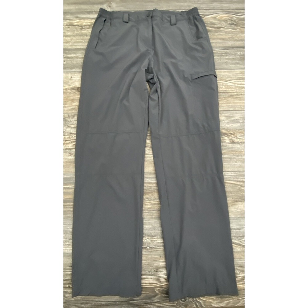 Mountain‎ Warehouse Hiking Pants Women's 14 Grey Nylon/Elastane Trek Fishing